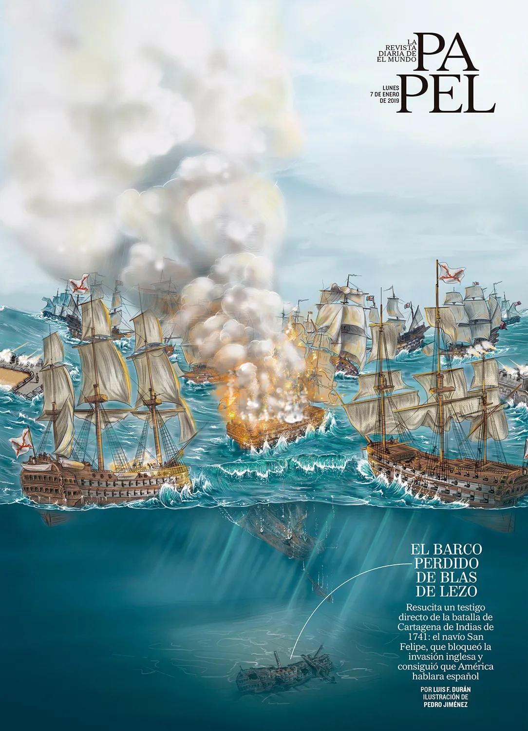 Blas de Lezo's Lost Ship